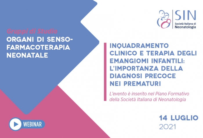 INQUADRAMENTO CLINICO E TERAPIA DEGLI EMANGIOMI INFANTILI: L'IMPORTANZA DELLA DIAGNOSI PRECOCE NEI PREMATURI